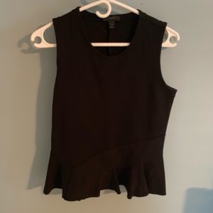 J. Crew black formal tank top.